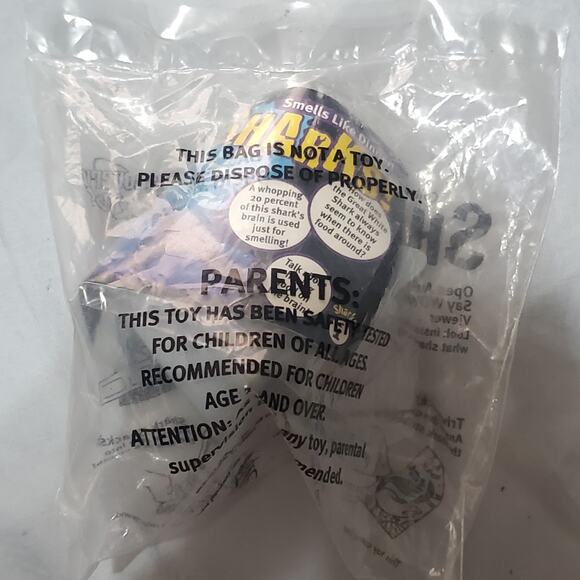 2001 Arby' Discovery Kids Shark Toy New in Package - Picture 2 of 2